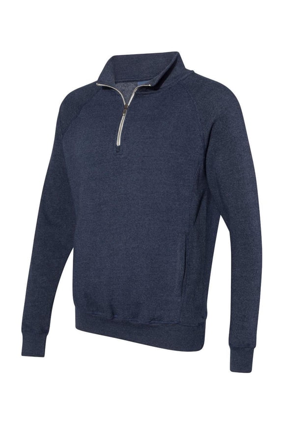 - Triblend Quarter-Zip Sweatshirt - 8869