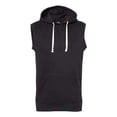 thumbnail image 1 of J. America Triblend Sleeveless Hooded Sweatshirt Size up to 2XL, 1 of 4