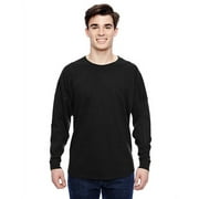 J. America - Unisex Game Day Jersey Long Sleeve T-Shirt - 8229 - Black - Size: XL
