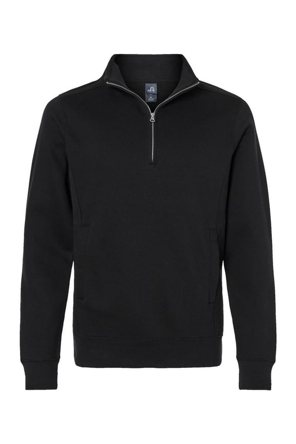 J. America Heavyweight Fleece Quarter-Zip Sweatshirt