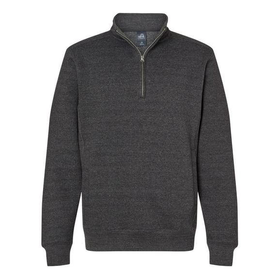 J. America Heavyweight Fleece Quarter-Zip Sweatshirt
