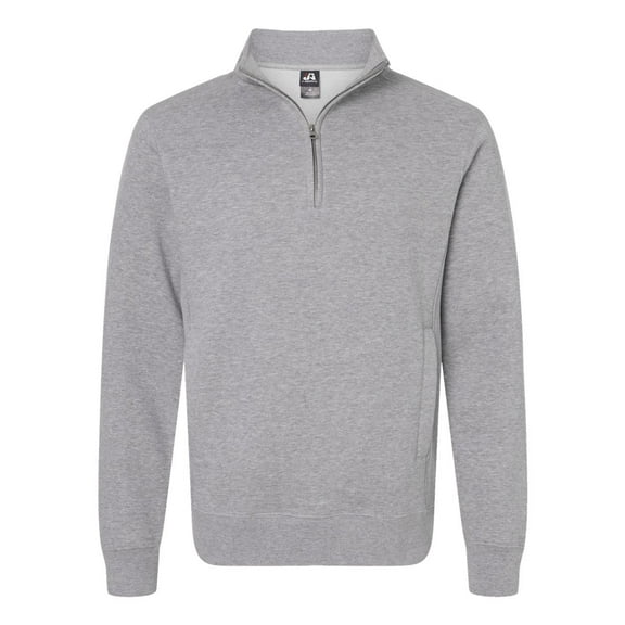 J. America Heavyweight Fleece Quarter-Zip Sweatshirt