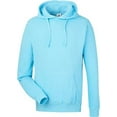 thumbnail image 1 of J America - Unisex Pigment Dyed Fleece Hooded Sweatshirt - 8730JA - CAPRI - L, 1 of 2