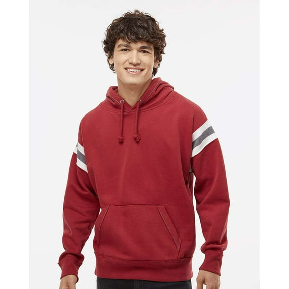J. America Vintage Athletic Hooded Sweatshirt
