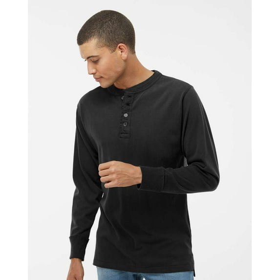 J. America Vintage Brushed Jersey Henley
