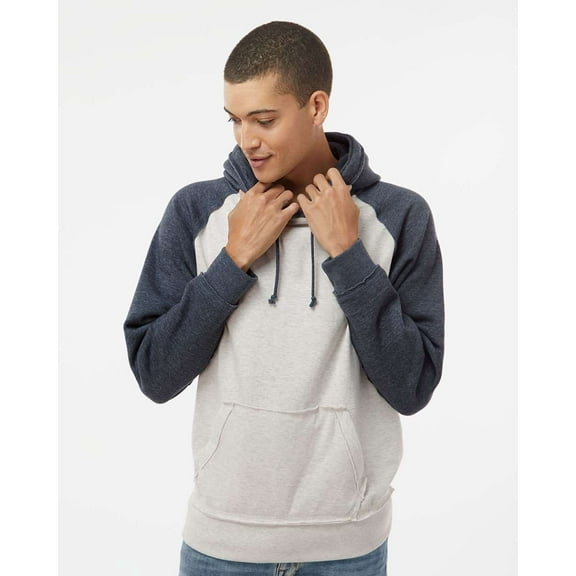 J. America Vintage Heather Hooded Sweatshirt