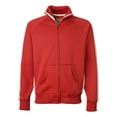 thumbnail image 1 of J. America - Vintage Polyester Fleece Track Jacket - 8858, 1 of 5