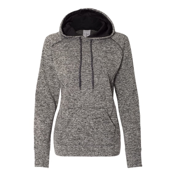 J America Women's Cosmic Contrast Fleece Hood - JA8616