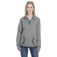 thumbnail image 1 of J America Women's Cosmic Fleece Quarter-Zip - JA8617, 1 of 3