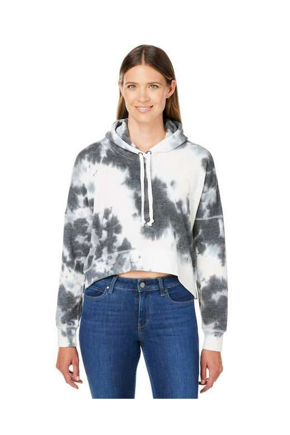 Women�'s Crop Hooded Sweatshirt