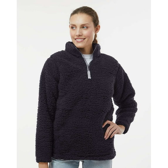 J America Women's Epic Sherpa 1/4 Zip - JA8451