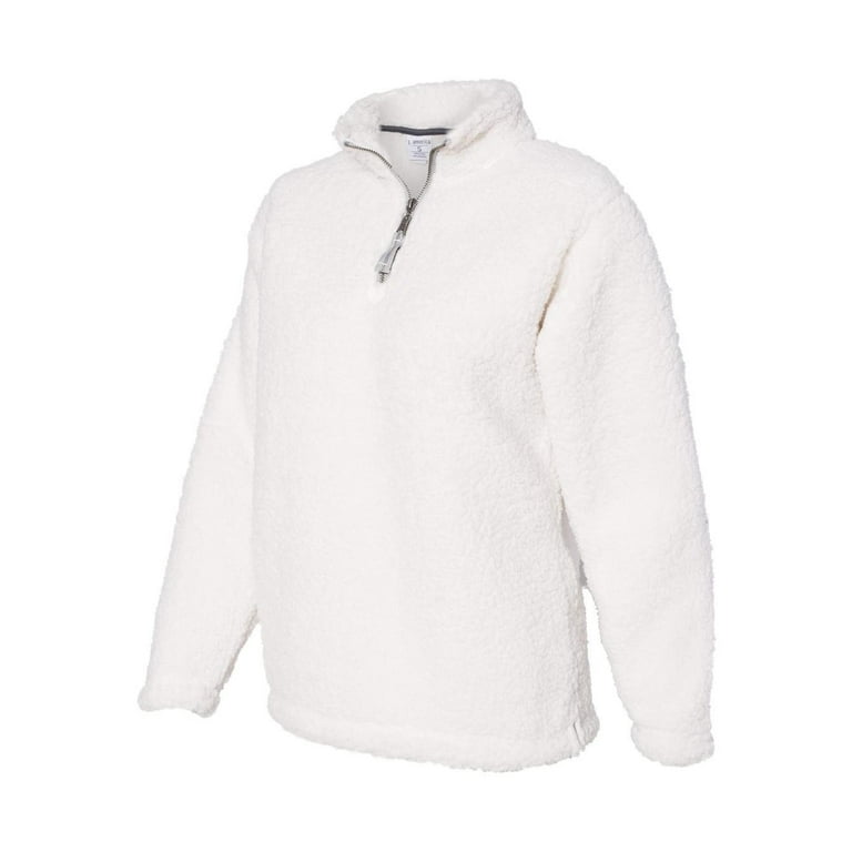 Blank sherpa pullover sales