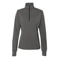 thumbnail image 1 of J. America Women's Omega Stretch Terry Quarter-Zip Pullover, Style 8433, 1 of 3