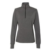 J. America Women's Omega Stretch Terry Quarter-Zip Pullover, Style 8433
