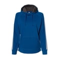 thumbnail image 1 of J. America - Women's Rival Fleece Hooded Sweatshirt - 8642 - Royal - Size: XL, 1 of 2