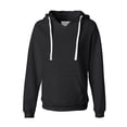 thumbnail image 1 of J America Women's Sueded Fleece Waistband Hooded Sweatshirt, Style J8836, 1 of 1