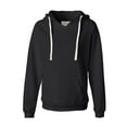 thumbnail image 1 of J America Women's Sueded Fleece Waistband Hooded Sweatshirt, Style J8836, 1 of 1