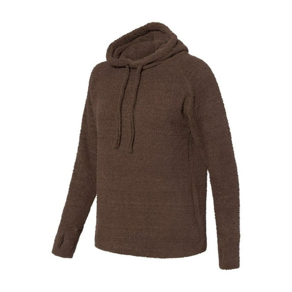 J. America - Women's Teddy Fleece Hooded Pullover - 8680