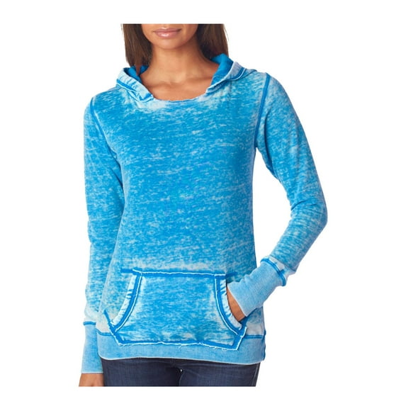 J-America Women's Vintage Zen Hooded Fleece Sweatshirt, Style J8912