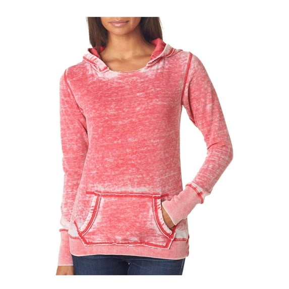 J-America Women's Vintage Zen Hooded Fleece Sweatshirt, Style J8912