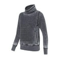 thumbnail image 1 of J. America - Women's Zen Fleece Cowl Neck Sweatshirt - 8930, 1 of 3