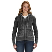 J. America - Women's Zen Fleece Full-Zip Hooded Sweatshirt - 8913