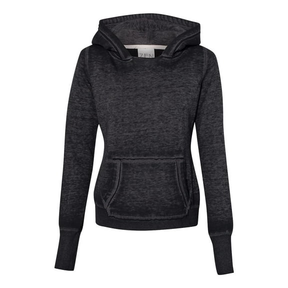 J. America Women's Zen Fleece Hooded Sweatshirt Size up to 2XL