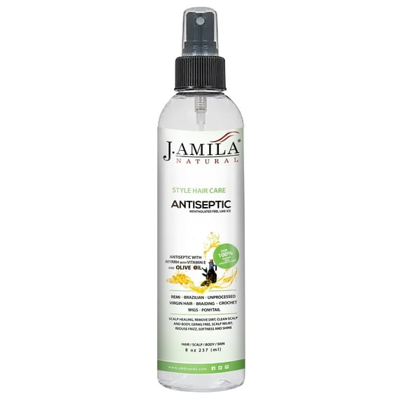 J. Amila Natural Antiseptic Hair & Scalp Treatment with Olive Oil - Nourishing & Protecting Formula