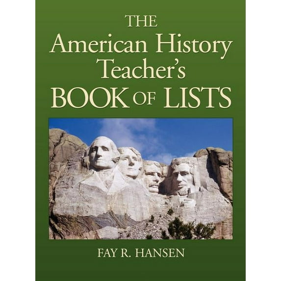 J-B Ed: Book of Lists American History Teacher's Book of Lists, Book 4, (Paperback)