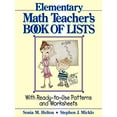 thumbnail image 1 of Pre-Owned The Elementary Math Teacher's Book of Lists: With Ready-To-Use Patterns and Worksheets (Paperback) 0876281315 9780876281314, 1 of 1