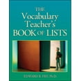 thumbnail image 1 of J-B Ed: Book of Lists The Vocabulary Teacher's Book of Lists, Book 51, (Paperback), 1 of 1
