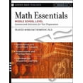 thumbnail image 1 of Pre-Owned Math Essentials, Middle School Level: Lessons and Activities for Test Preparation (Paperback) 0787966029 9780787966027, 1 of 1