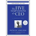 thumbnail image 1 of J-B Lencioni The Five Temptations of a CEO, Book 32, (Hardcover), 1 of 1