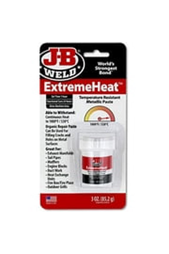 37901 2 Pack 3 oz. Extreme Heat Temperature Resistant Metallic Paste