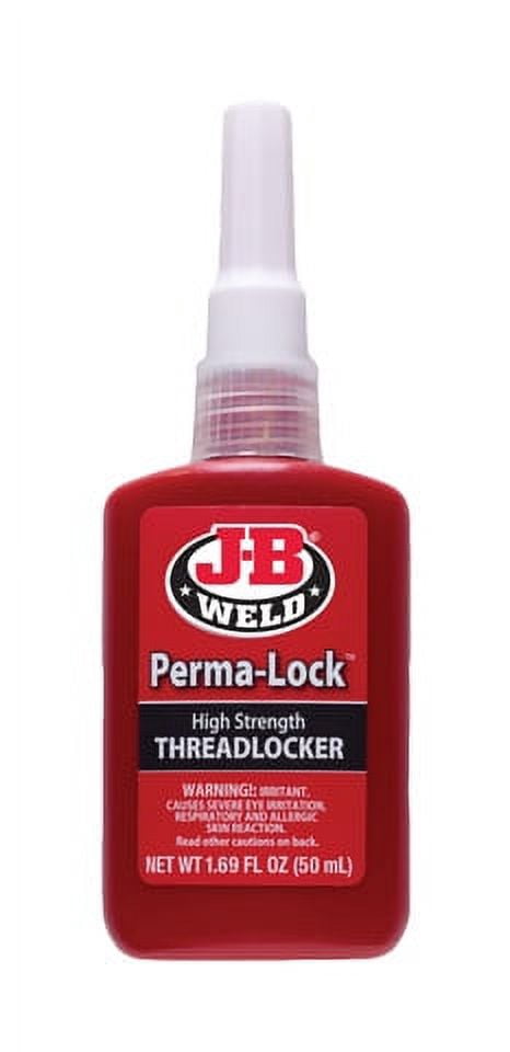 J-B Weld 27150 Perma-Lock Red Threadlocker, 50 mL - Walmart.com