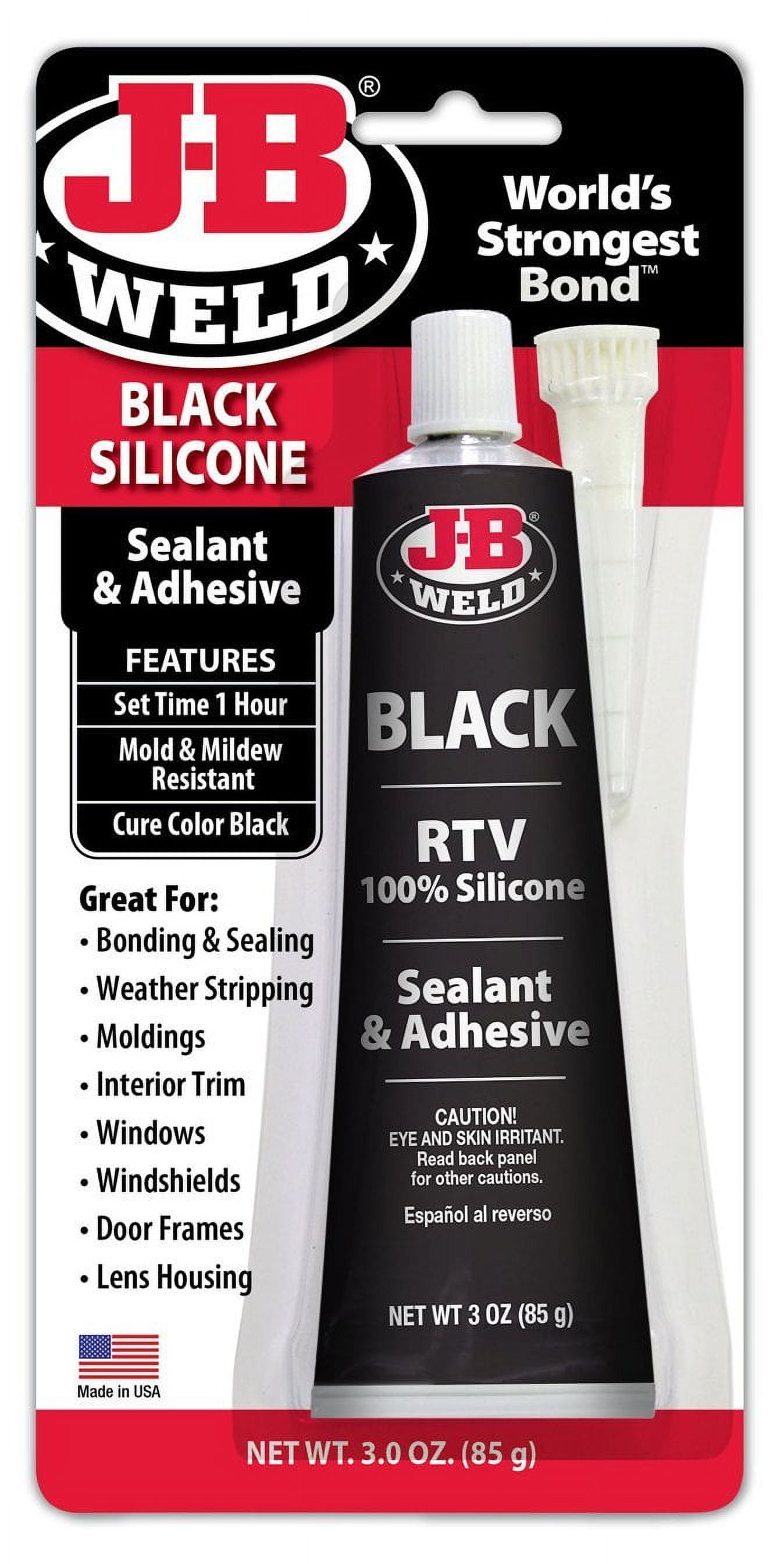 High Strength Black RTV Silicone Adhesive Sealant Gel