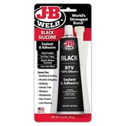 J-B Weld 31319, Silicone, Black Adhesive Industrial Sealant, 3 oz