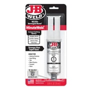 J-B Weld 50101 MinuteWeld Instant-Setting Epoxy Syringe - Clear - 25ml, 0.85 Fl Oz Pack of 1