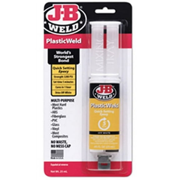 JB WELD 50132 Plasticweld Syringe - 25ml