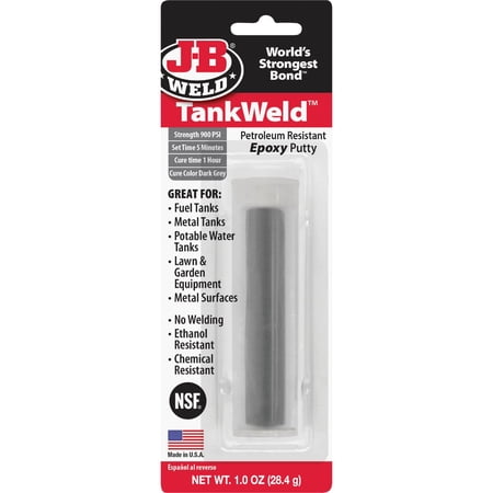 10-pack J-B Weld AutoWeld Epoxy Putty Stick - Automotive Repair, 5 Min Dry Time - 10 Pack, 1 oz, Gray — Residential Use, Standard Application