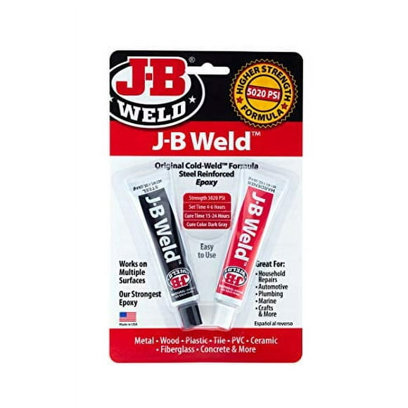 J-B Weld 8265-S ColdWeld Tube Epoxy Adhesive, 1 oz, 2 Pieces