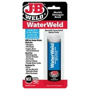 J-B Weld 8277 WaterWeld Auto Epoxy Putty, 2-oz. - Quantity 6