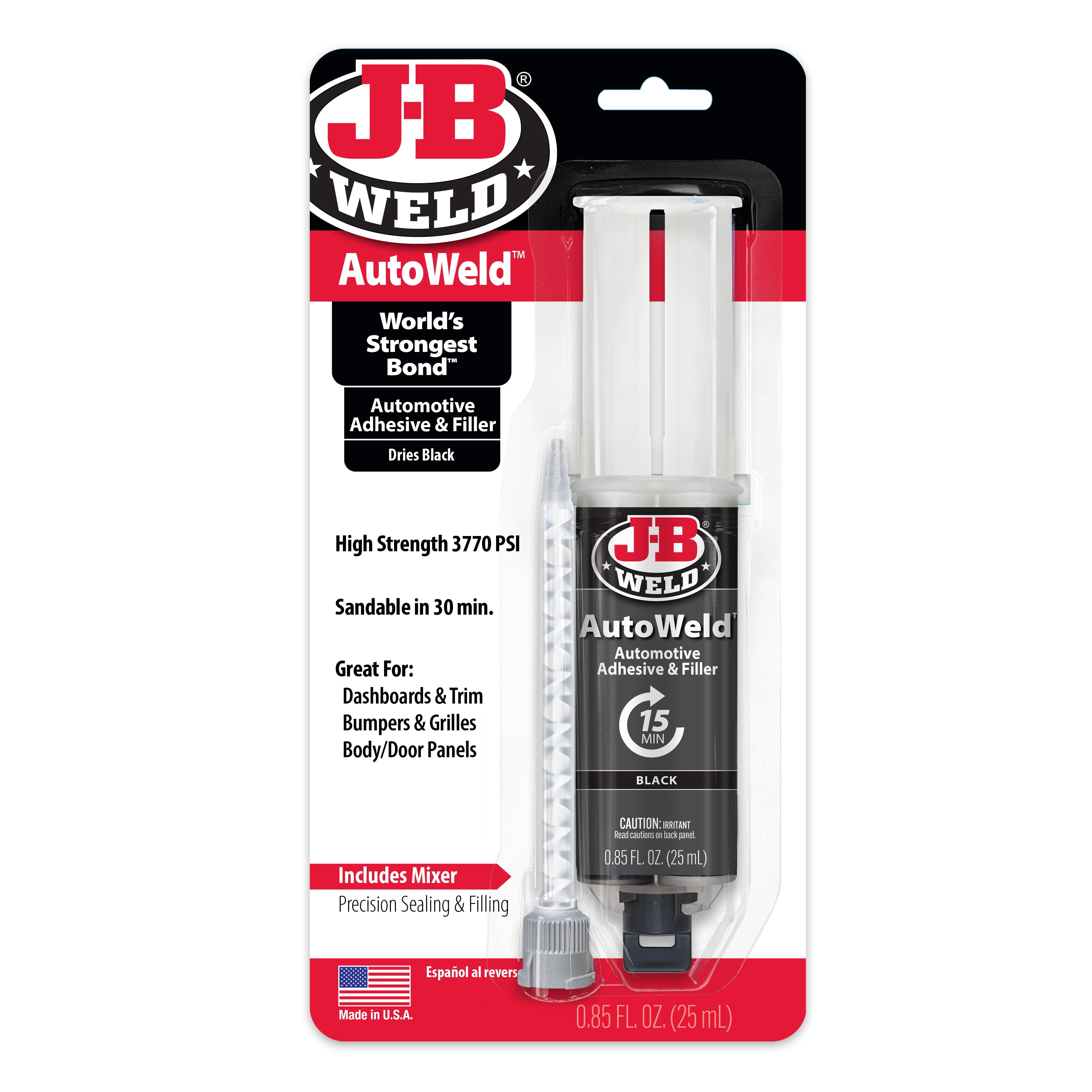 AutoWeld Syringe Epoxy Adhesive 25 Ml