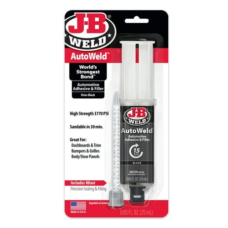 J-B Weld AutoWeld Syringe Epoxy Adhesive 25 Ml