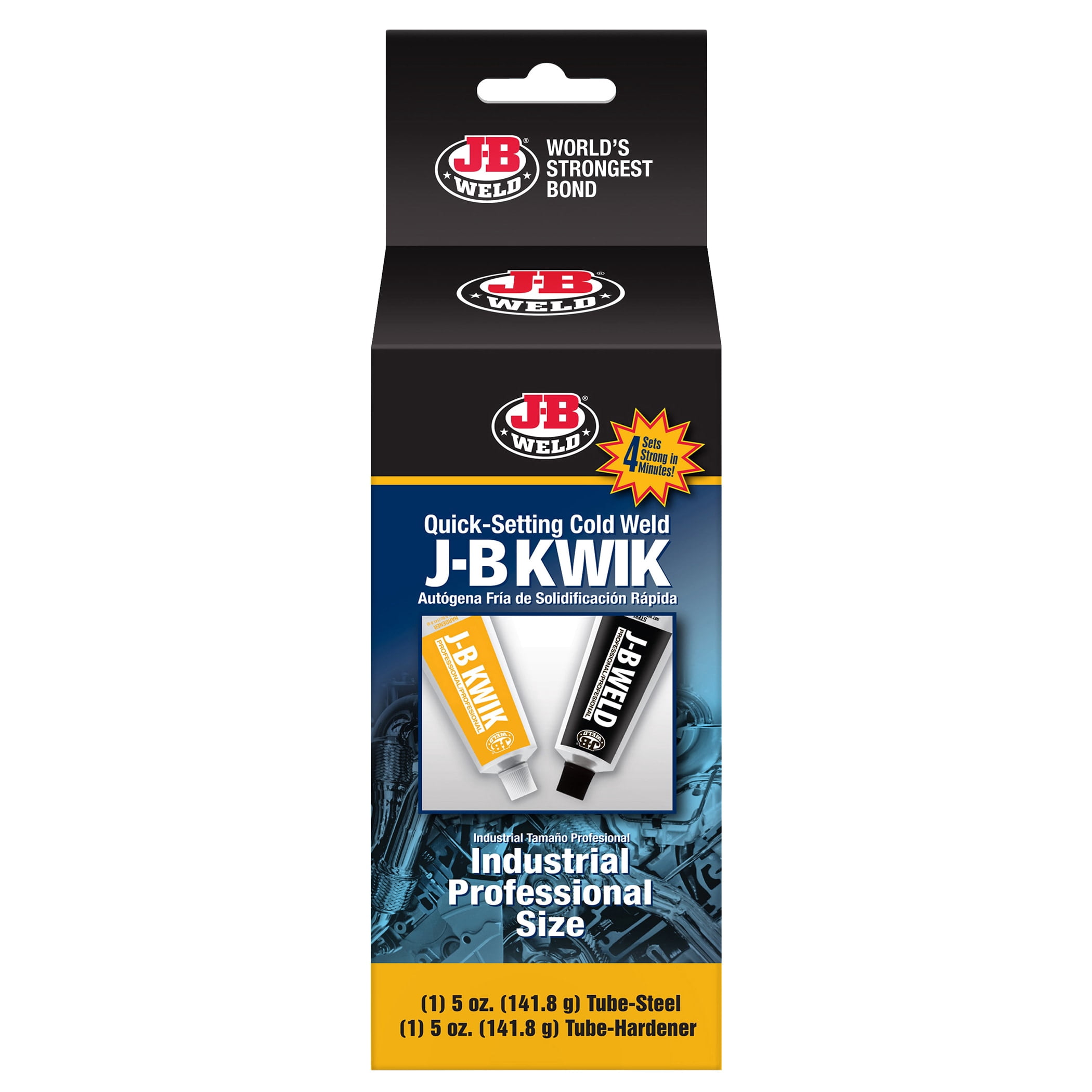 JB Weld 8270 10 Oz Kwik Weld Professional Size