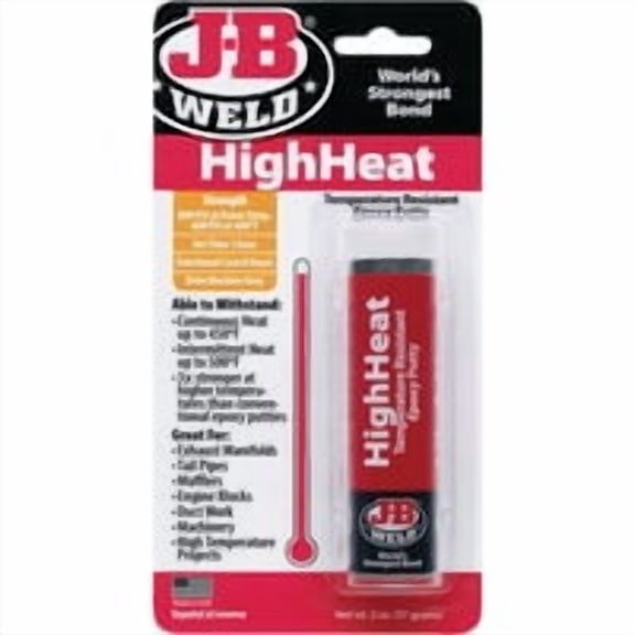 J-B Weld HighHeat Epoxy Putty - Pack of 3