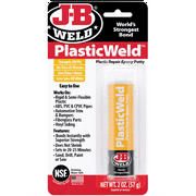 J B Weld J-B Weld 8237 PlasticWeld Plastic Repair Epoxy Putty - 2 oz.