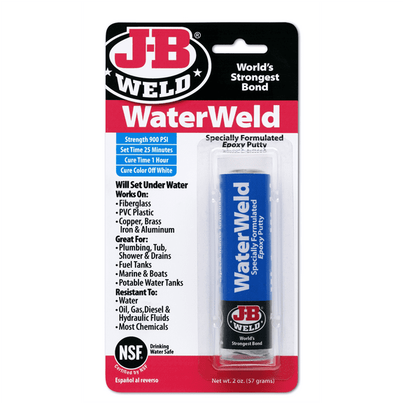 J-B Weld Water Weld Epoxy Putty Stick - 2 oz. White