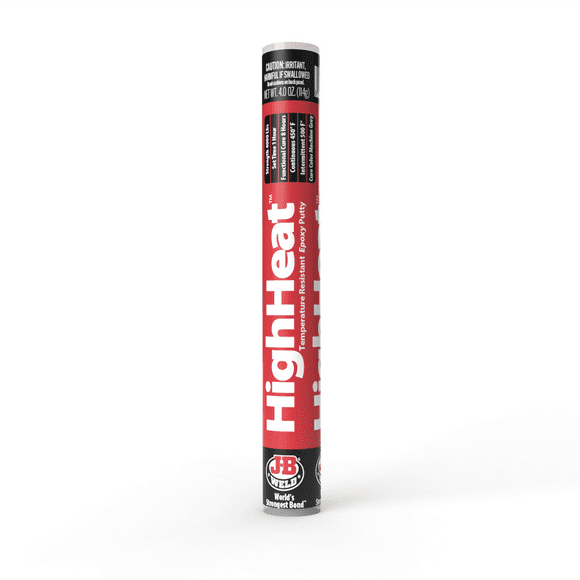 J B Weld J-B Weld 8297 HighHeat 500 Degree Epoxy Putty Stick - 4 oz.