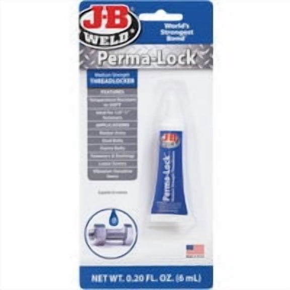 J-B Weld Medium Strength Perma-Lock Threadlocker - Pack of 3